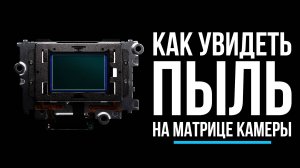 Как увидеть ВСЮ ПЫЛЬ на матрице камеры в Фотошопе