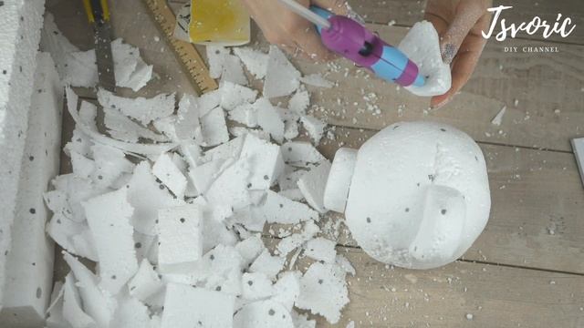 How to make a BEAR FROM ROSES / Как сделать форму  МИШКИ ИЗ РОЗ / DIY TSVORIC