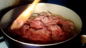 Фарш куриный жареный