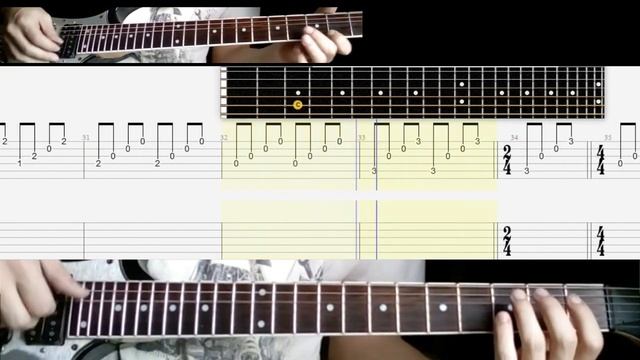 My Chemical Romance An Offering... Cover guitar (with TABS) смотреть онлайн