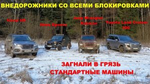 Toyota Land Cruiser 300, Jeep Wrangler, Haval H9, Нива Бронто ВСЕ БЛОКИ С ЗАВОДА! Рубимся по просеке