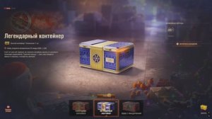 ЛЕГЕНДАРНЫЙ КОНТЕЙНЕР ОБЗОР, ЧТО ВНУТРИ? Наш Новый Год 2025! Мир танков!