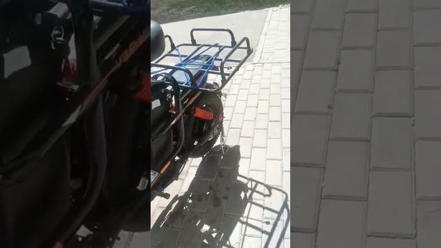 Место и крепление фары - болячка большинства "колхозников"#курьер #электровелосипед