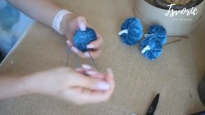 Маленькие тыквы из ткани для осенних композиций / DIY TSVORIC