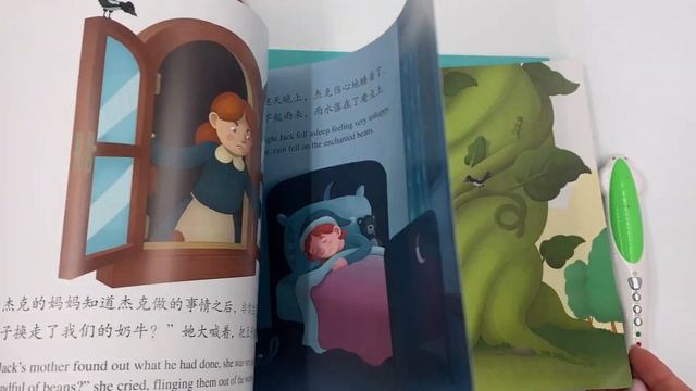 КЛАССИЧЕСКИЕ СКАЗКИ 6 двуязычных книг на китайском и английском языках с озвучкой аудиоручкой ОБЗОР