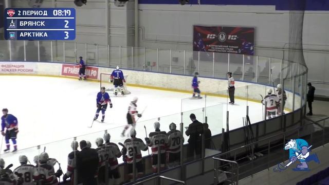 Красивые голы ХК "Арктика" в матче против ХК "Брянск" 17 Декабря 2024 г.