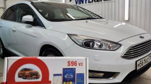 Ford Focus - установили охранный комплекс с автозапуском и управлением с телефона StarLine S96 GSM