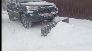 Лопата для нивы тревел чтоб чистить снег.mp4