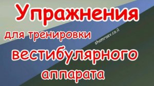 Упражнения для развития вестибулярного аппарата