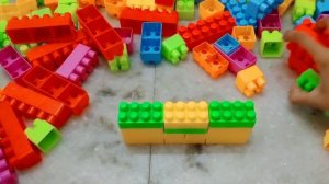 Пирамиды - Развивающие игры для детей! Играем в кубики лего - Увлекательная игра в Lego ASMR #asmr Р