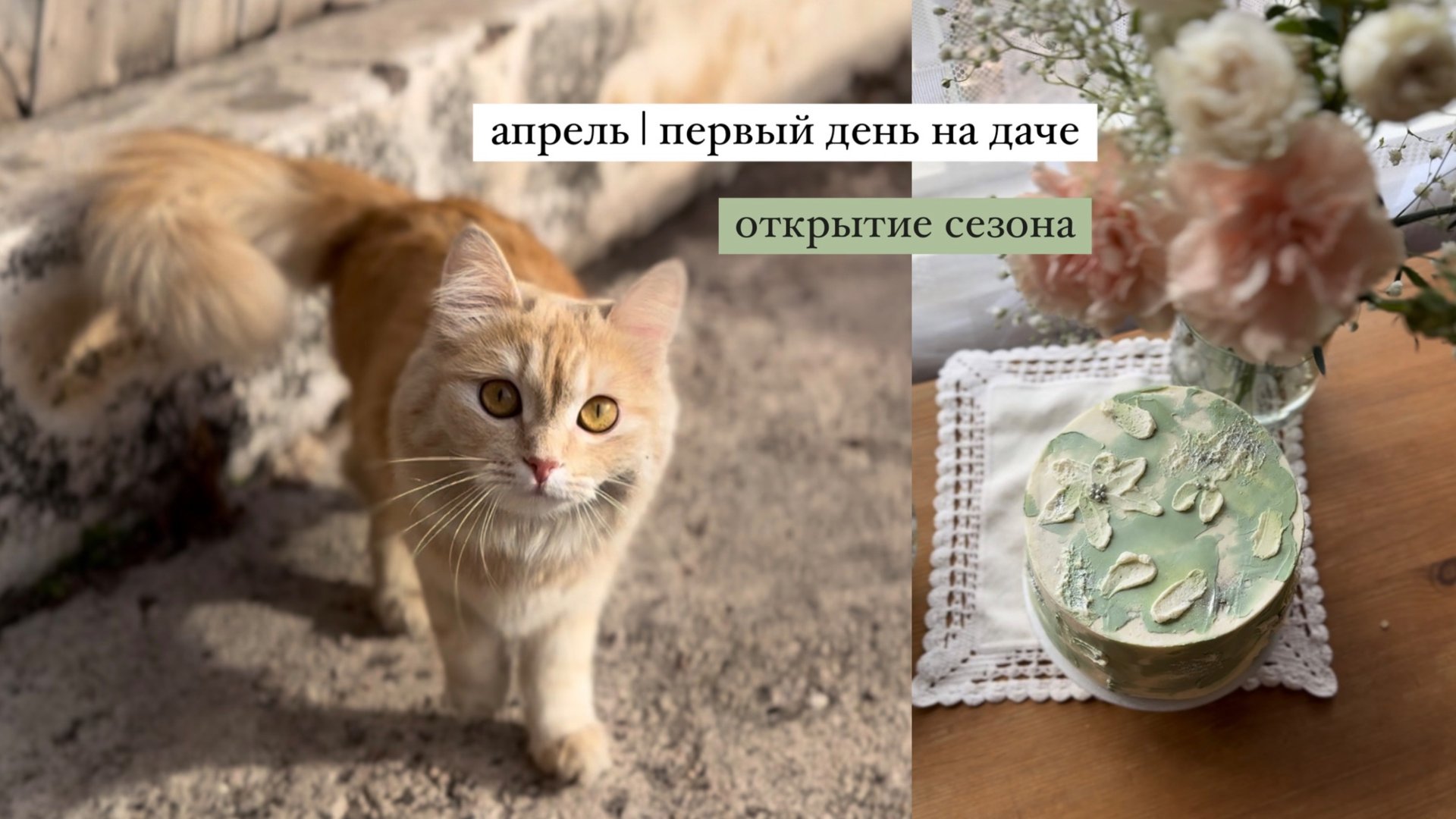 выпуск 5| Апрель 2024 | первый день на даче | новое увлечение смотреть онлайн