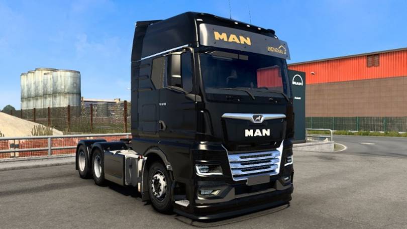 Euro Truck Simulator| пробный выезд на MAN