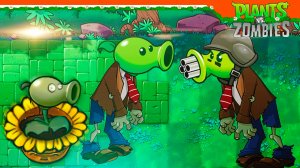 🌻 НОВОЕ РАСТЕНИЕ ЗОМБИ ГОРОХОСТРЕЛ ПВЗ ГИБРИД 3.0 🧄 Plants vs Zombies Hybrid Растения против зомби