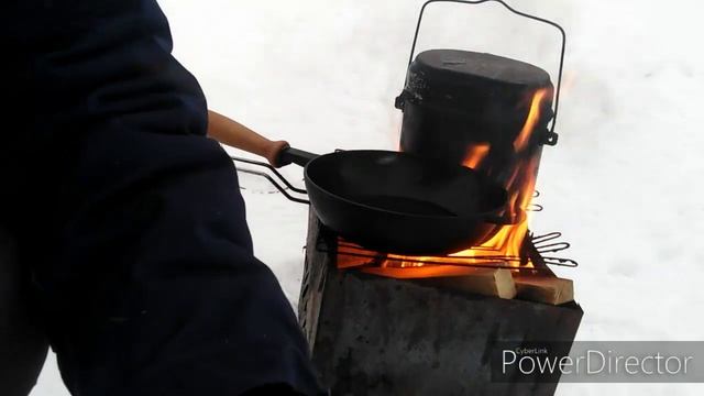 ПВД с собакой. Готовлю яичницу на костре смотреть онлайн