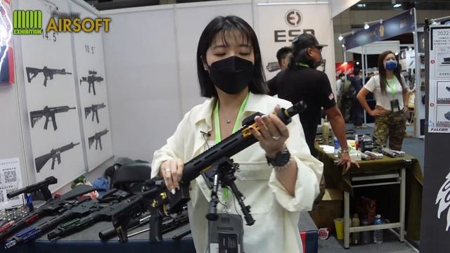 Taiwan MOA Exhibition 2022: ESD Handguards, Outer Barrels & Suppressors