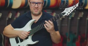 ОБЗОР ЭЛЕКТРОГИТАРЫ SOLAR SUPERSTRAT H-H WHITE - MUSIC SELL