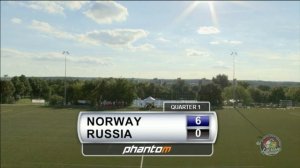 ЛАКРОСС ЧЕ 2016 Норвегия - Россия EC16 MQF4 Norway vs. Russia 1st Half