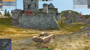 ВоТ Блиц-Black Prince-Первый бой на ИМБЕ. -WoT Blitz/WoTB/