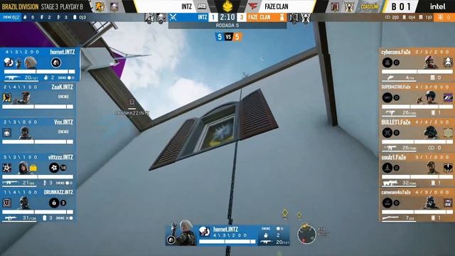 INTZ vs. FaZe Clan // LATAM League Brazil Division 2021 - Stage 3 - Playday 8 смотреть онлайн