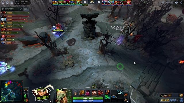 New Dendi God!!! 9600HP Insane Pudge Pos4 2 Hearts - Epic Comeback | Pudge Official смотреть онлайн