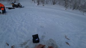 Ловля окуня, Поведение окунь на подводной камере, Катание на санях.