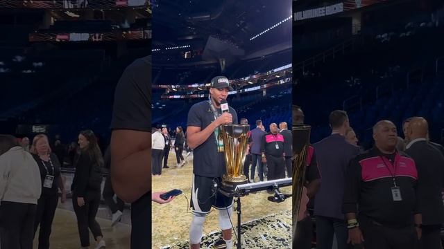 Giannis said the money is already gone