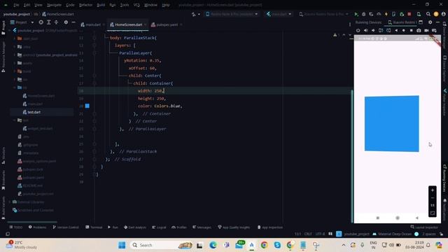 Parallax Stack In Flutter | Parallax Effect In Flutter | Flutter Animation