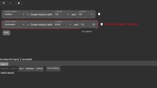 Visual Scripting Example