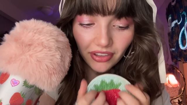 ASMR Classic Fast Aggressive Hand Sounds Mouth Sounds Rambles Fluffy Mic Cover Ring Sounds