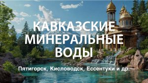 Пятигорск, Кисловодск, Ессентуки, восхождение на Бештау | Часть 1