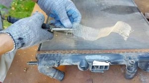 Как заклеить радиатор автомобиля Ремонт радиатора автомобиля своими руками