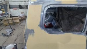 шпаклевка нового крыла