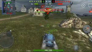 Жёсткая победа! | Tanks Blitz | Си-Тен