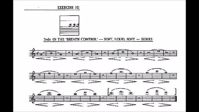 Carmine Caruso - Musical Calisthenics for Brass 10 - 3RDS IN BREATH CONTROLS SERIES смотреть онлайн