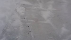 Чищу антенну от снега