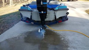 Mercury 150 out of water idle