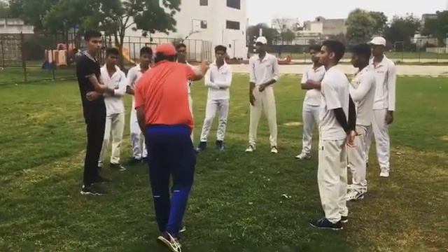 Best bowling guidance by head coach Kalpesh. ICC Level 1 BCCI level 12