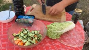 Вкусный Летний салат. Твой лучший рецепт. Салат без майонеза. Легкий салат.