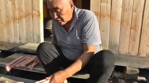 Костный мозг оленя. Самый вкусный деликатес!👍💯