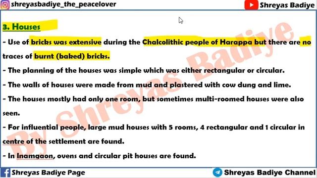 Chalcolithic Age  Part 1  Ancient History of India
