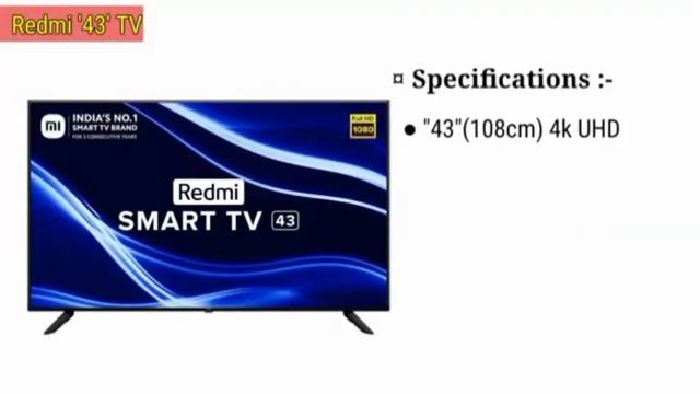 Top 5 43 Inch Smart Led TV 2022 ⚡ Top 5 43 Inch Android TV in India ⚡ Best 43 4k Inch Smart TV 2022 смотреть онлайн