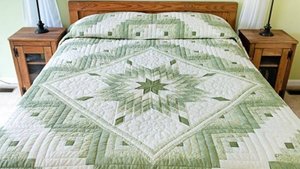 Изба в ботанических тонах: вдохновение для вашего лоскутного творчества