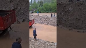 Сели калон дар дараи Ромит Дехаи Коху 10 05 2024