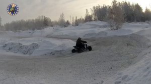 Мотокросс класс квадроциклы г. Богданович 06.01.2023