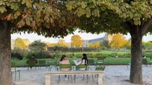 🇫🇷 Прогулка на закате в Париже Вандомская площадь, сад Тюильри🍂 и мост Александра III🌉 ⧸ октябрь
