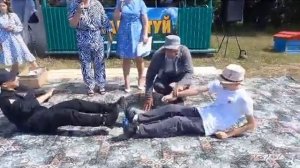 илсаф сабантуй игра перетягивание палки