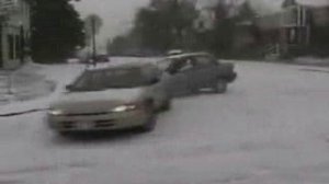 Американские машины на льду (1)