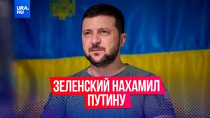 Зеленский нахамил Путину в ответ на его предложение провести «технологическую дуэль» с «Орешником» н