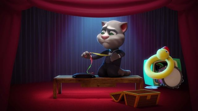 Сумасшедшие праздники Тома! Компиляция минимультов «Говорящий Том» и трейлеров смотреть онлайн