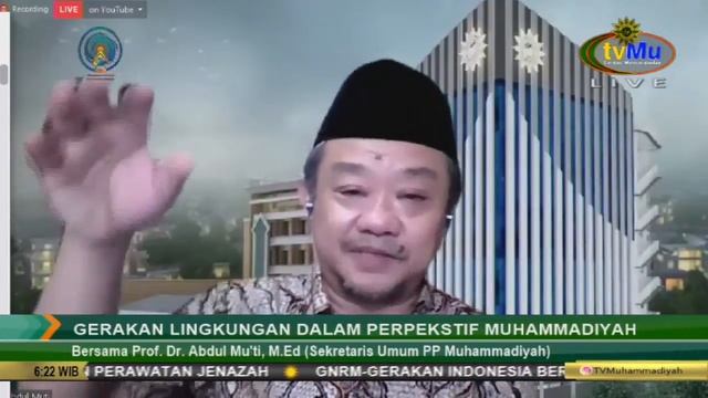LIVE | Gerakan Lingkungan dalam Perpekstif Muhammadiyah Bersama Prof. Dr. Abdul Mu'ti, M.Ed смотреть онлайн